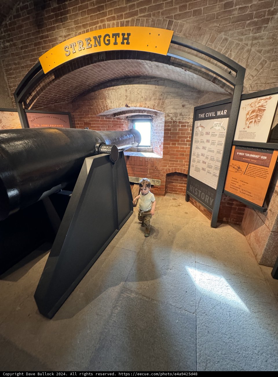 Historic Cannon At Golden Gate National Recreation Area