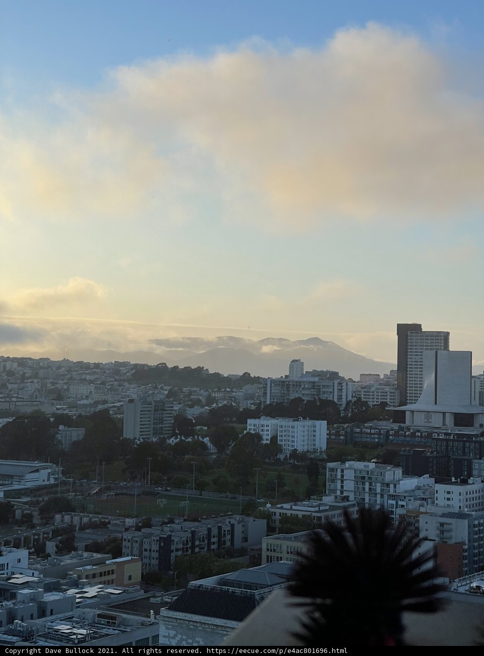Urban Sunset in San Francisco