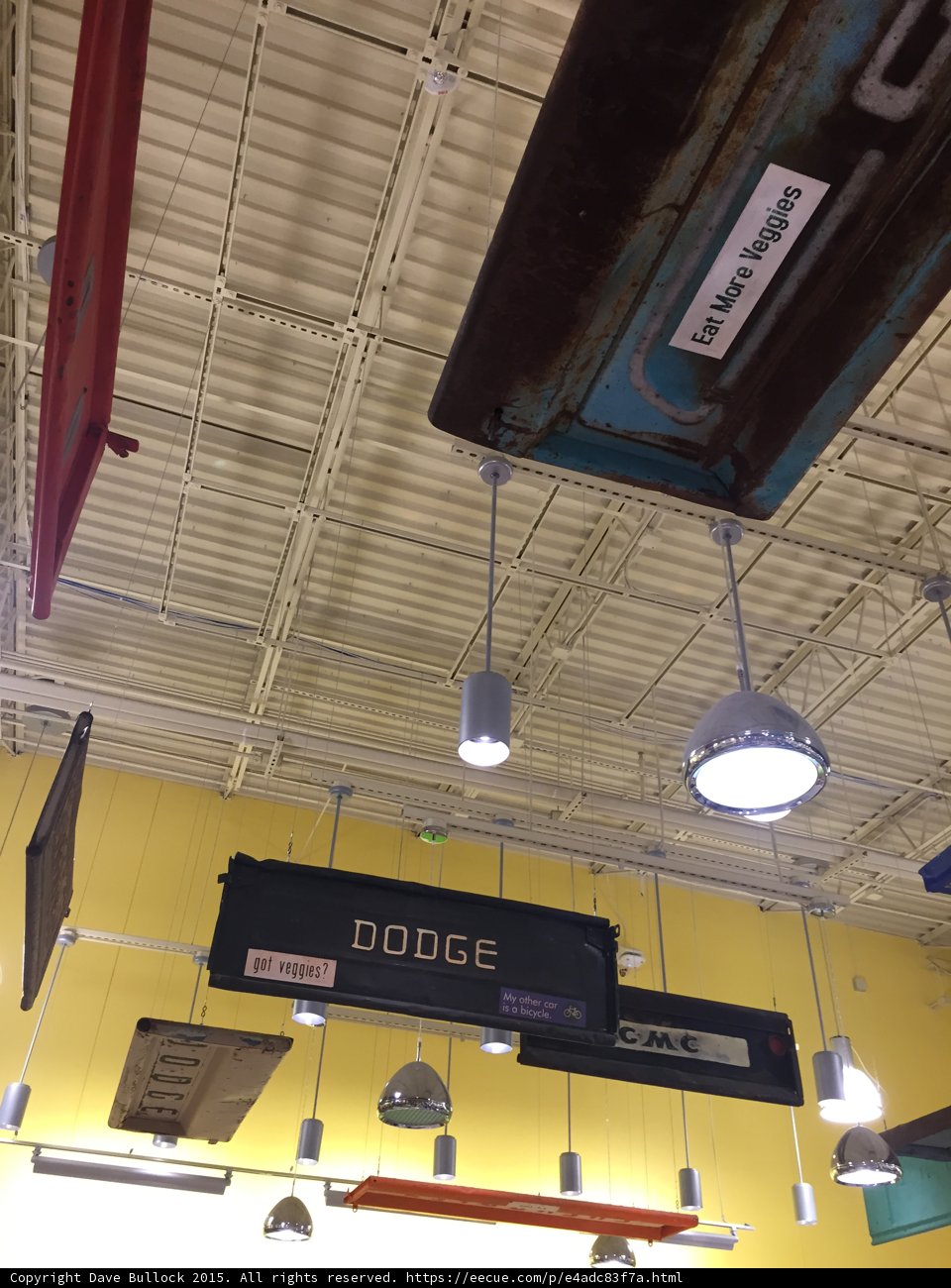Whole Foods Austin Truck Tailgate Decor