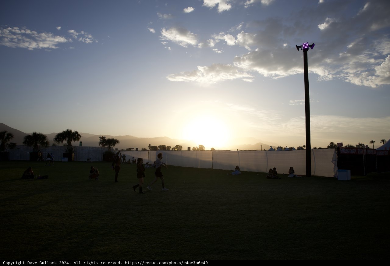 Sunset Serenity at Coachella 2024