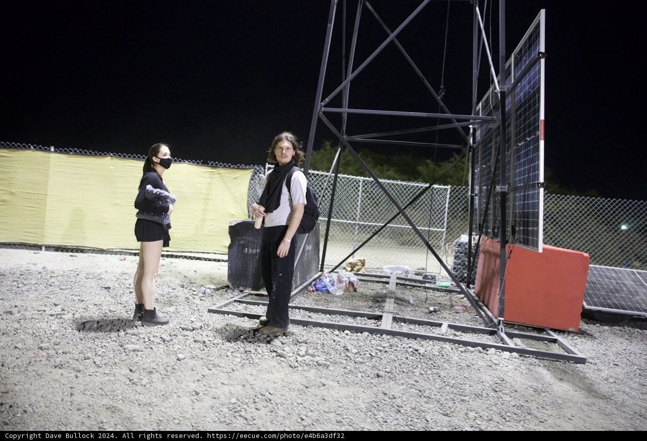 Nighttime Wanderers at Coachella 2024