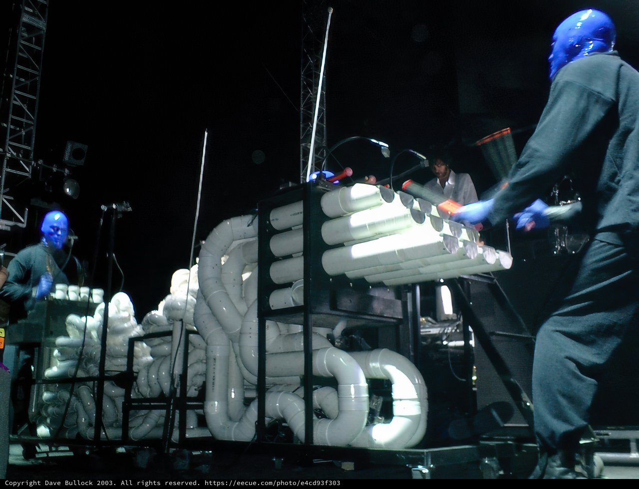 Blue Man Group Lights Up O2 Arena in London
