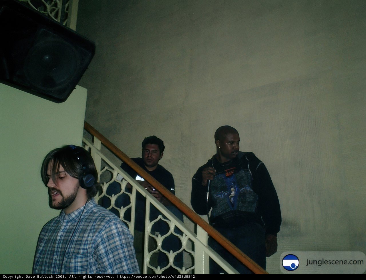Three Men and their Speakers