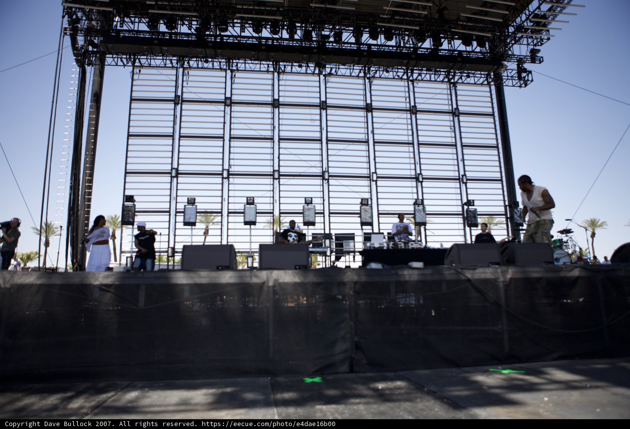 Saturday Concert at Coachella 2007