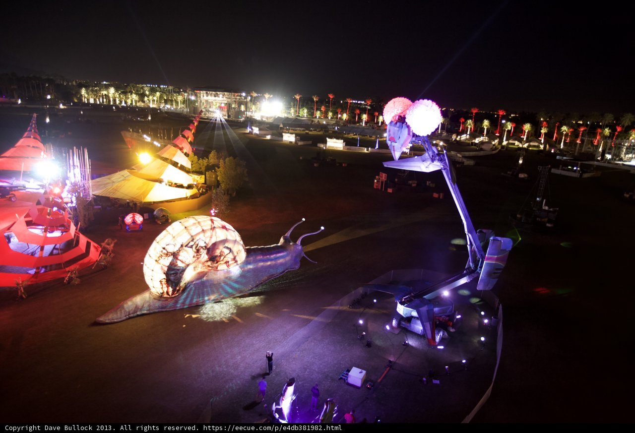 Illumination Extravaganza on Coachella Stage