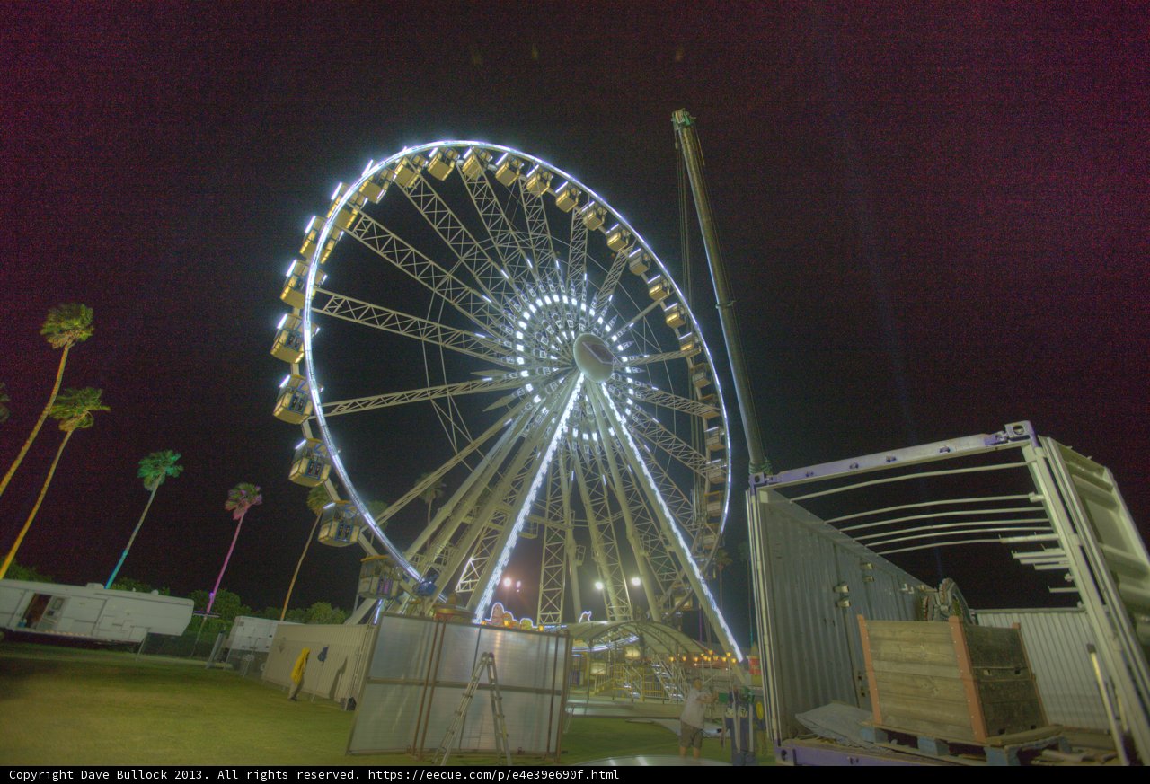 Ferris Wheel Fun Under the Night Sky