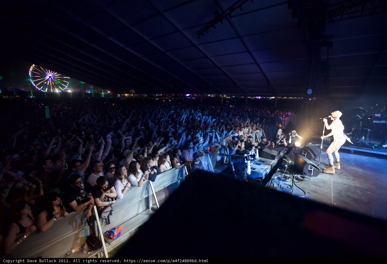 Crowd Goes Wild at Coachella Concert