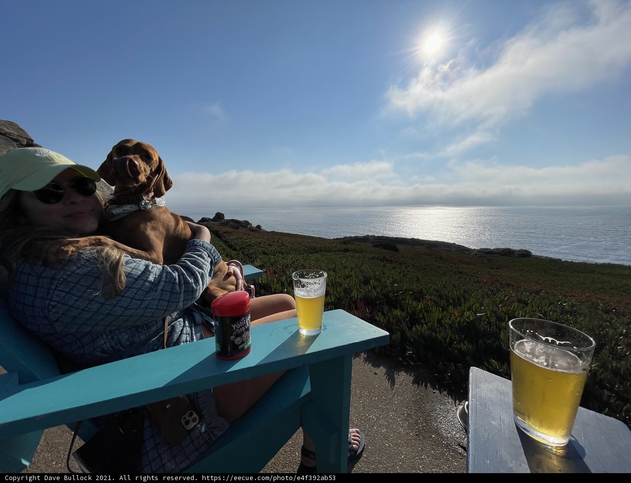 Summer afternoon with a cold beer