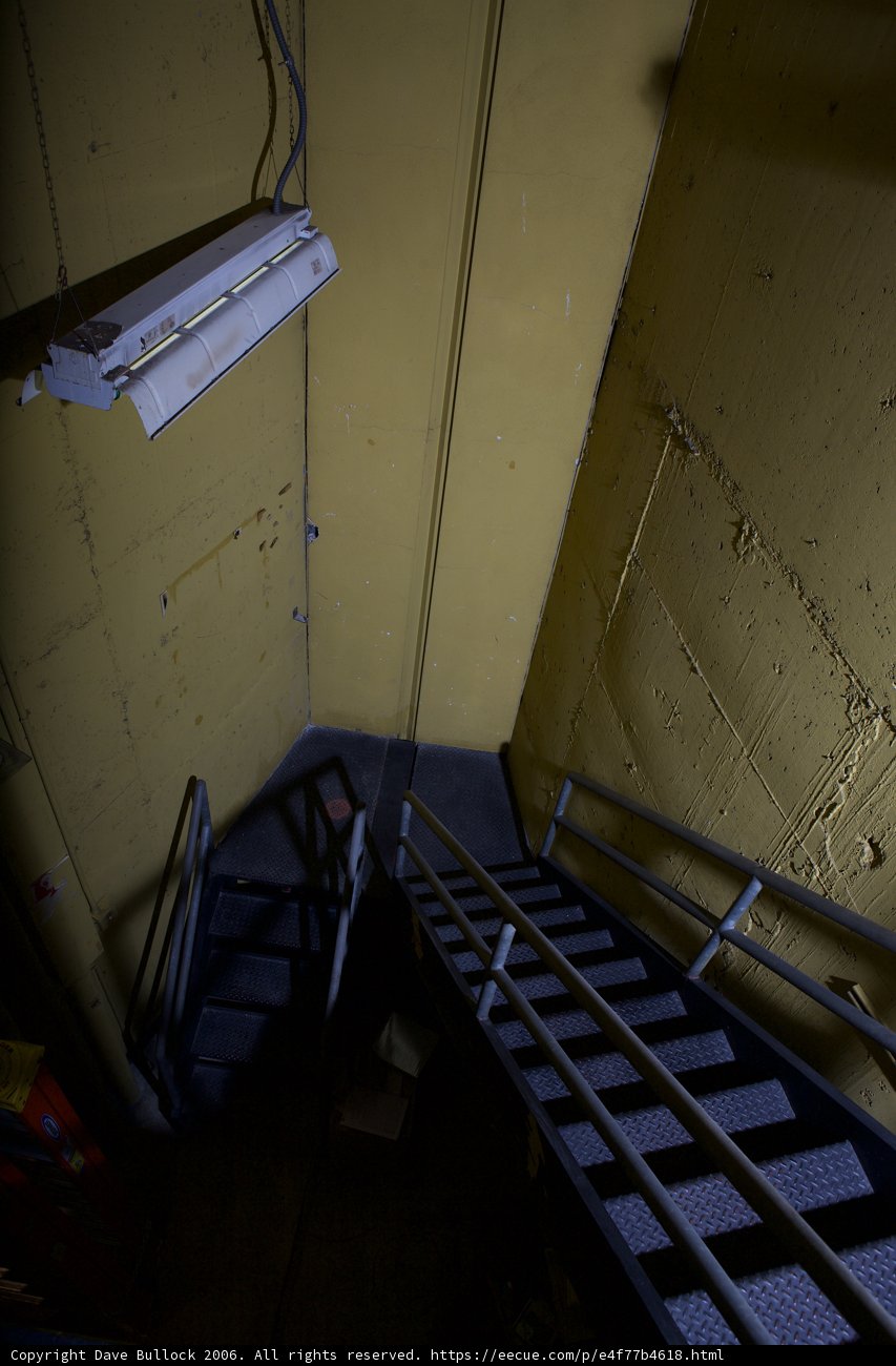 Illuminated Stairway