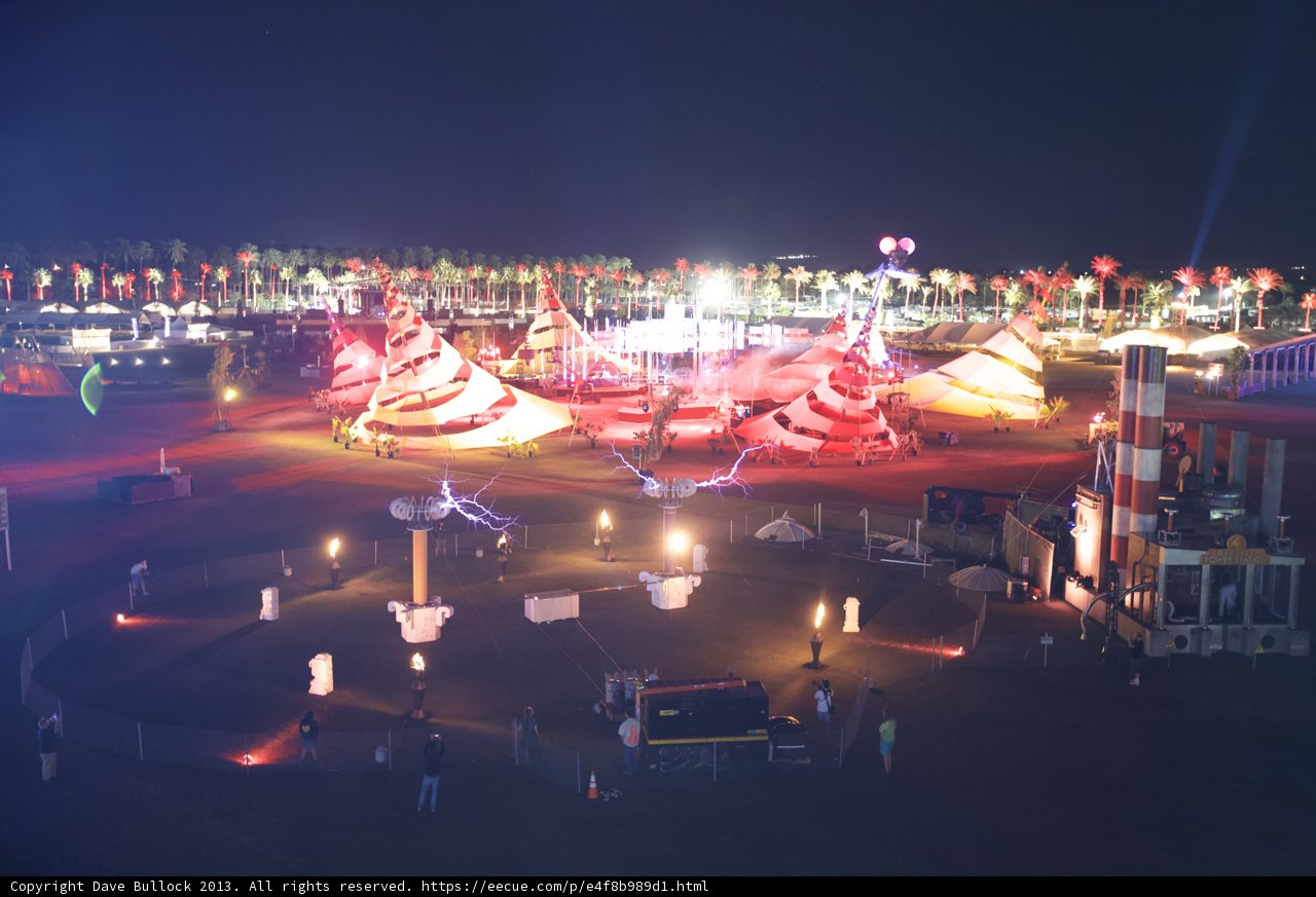 Nighttime Carnival Extravaganza in the Heart of the City