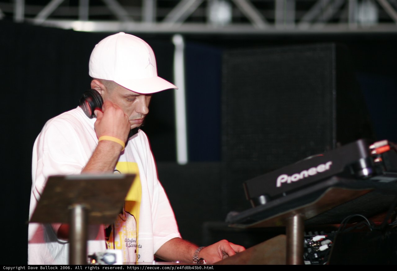 Entertainer in White Shirt and Hardhat