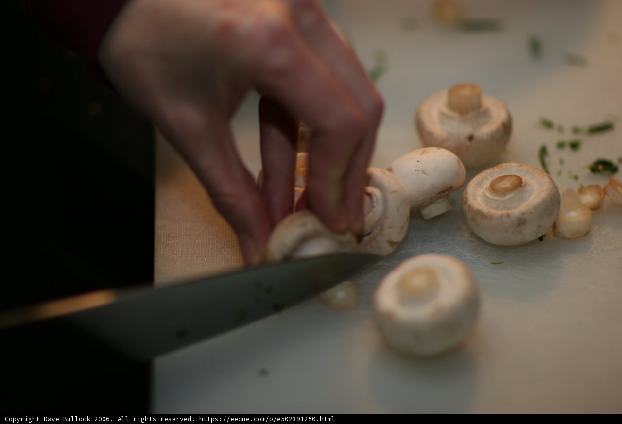 The Art of Mushroom Cutting