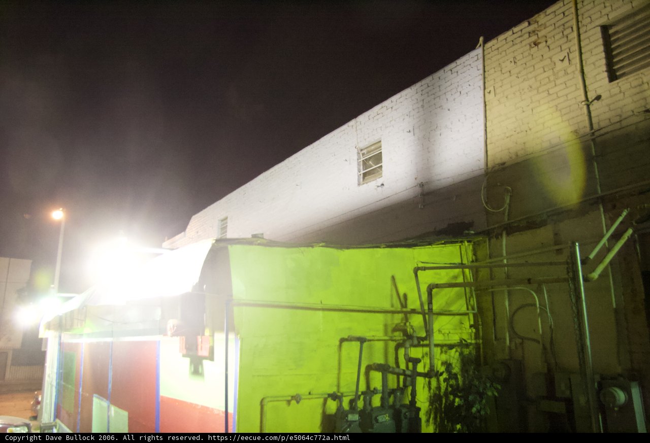 Illuminated Factory