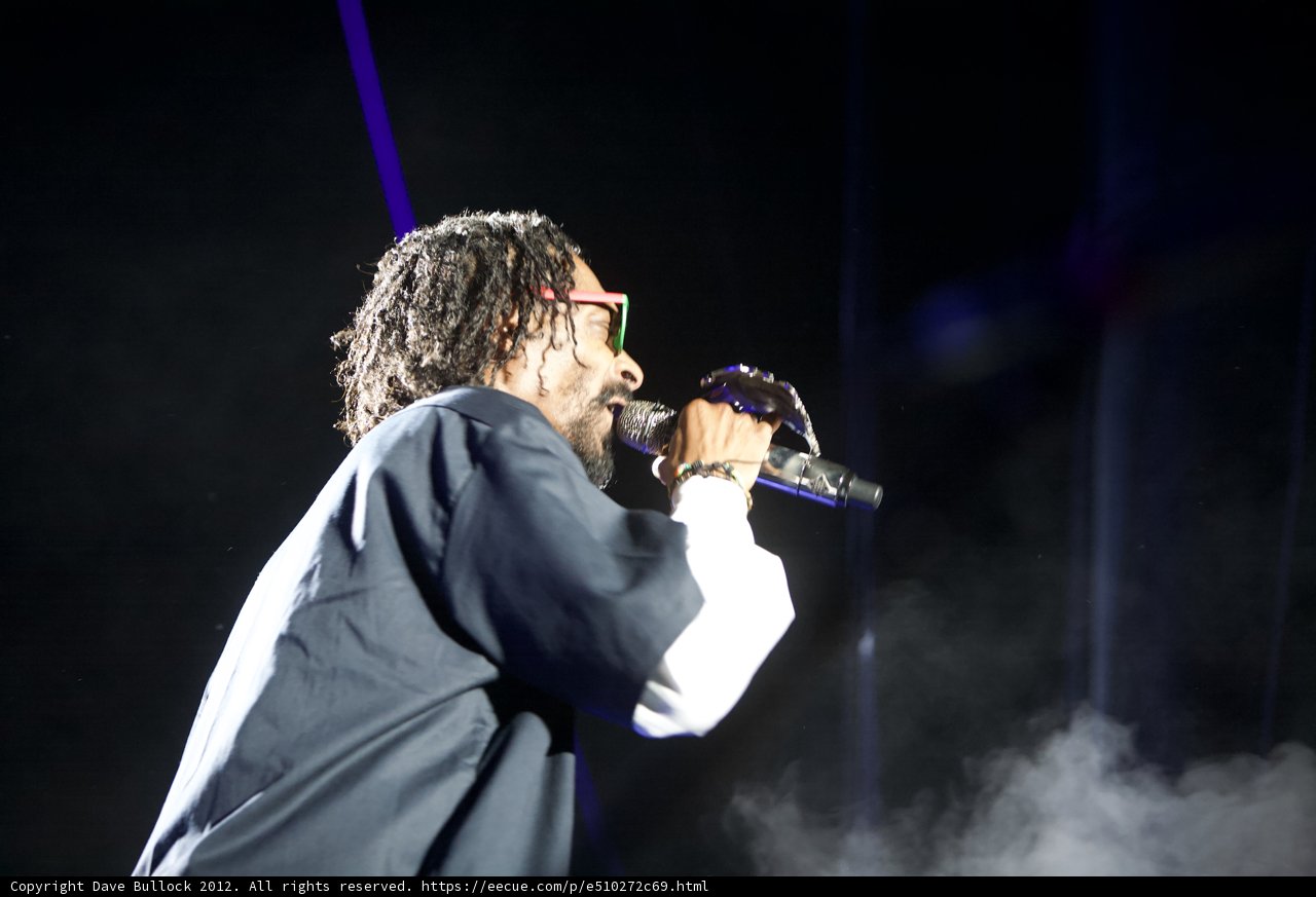 Snoop Dogg Takes the Stage at the 2012 Grammy Awards