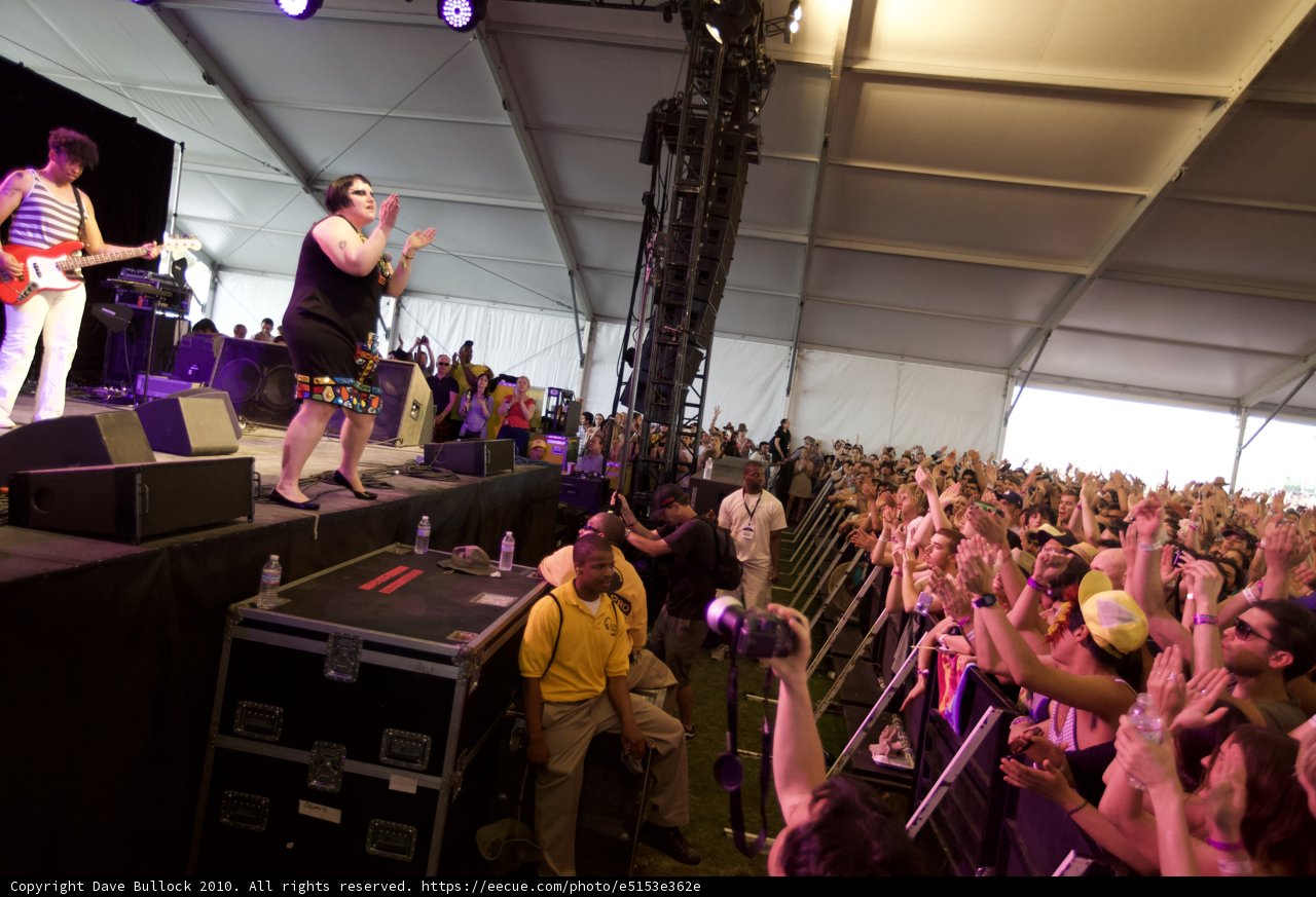 Euphoric Crowd at Coachella 2010