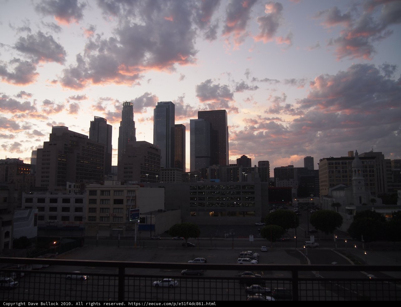 Sunset Over the Metropolis