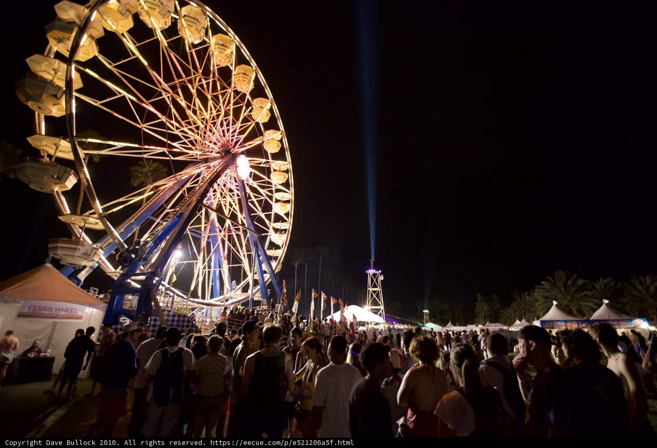 Ferris Wheel at Night