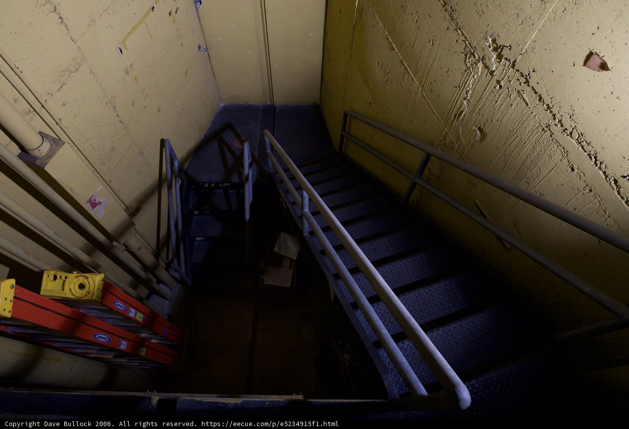 Caution at the Stairway
