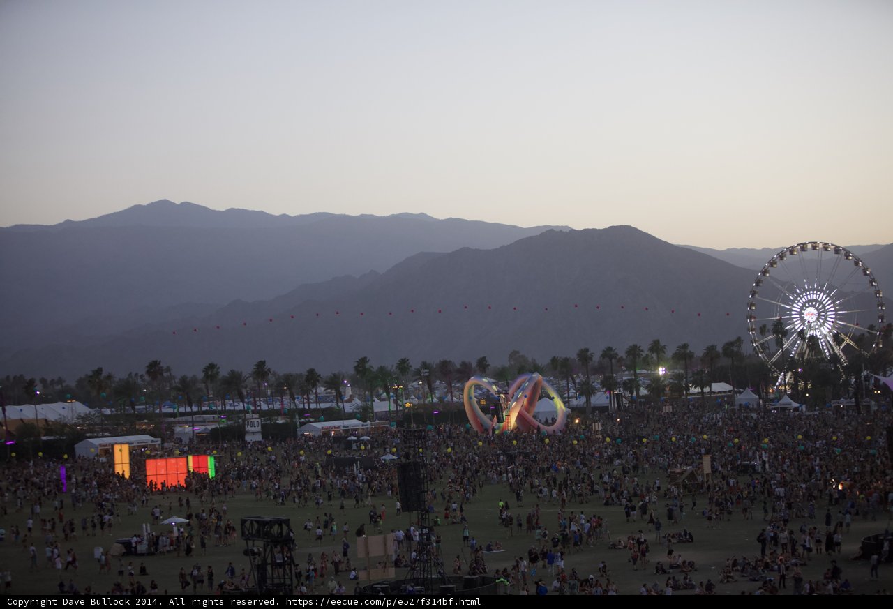 Ferris Wheel Fun at Coachella Festival