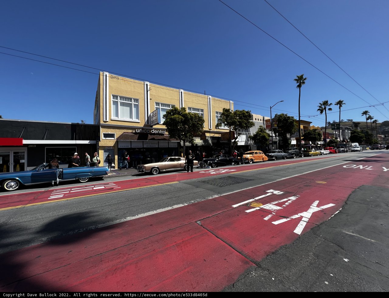Bustling City Street