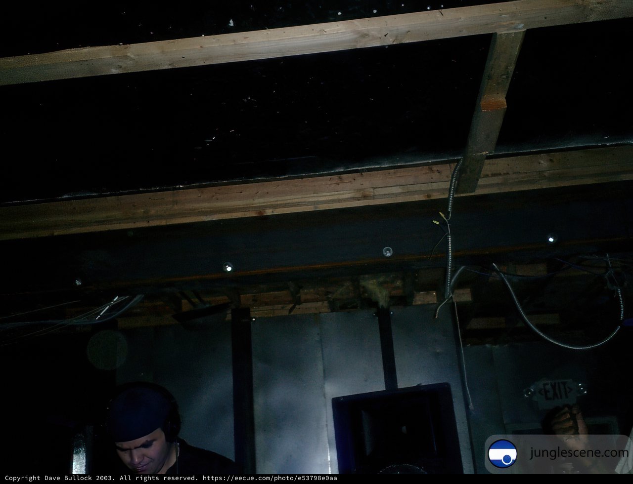 Man in the Wood Panelled Loft