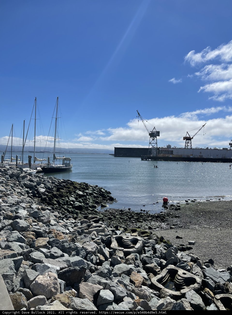 Docked at the Rubble Pier