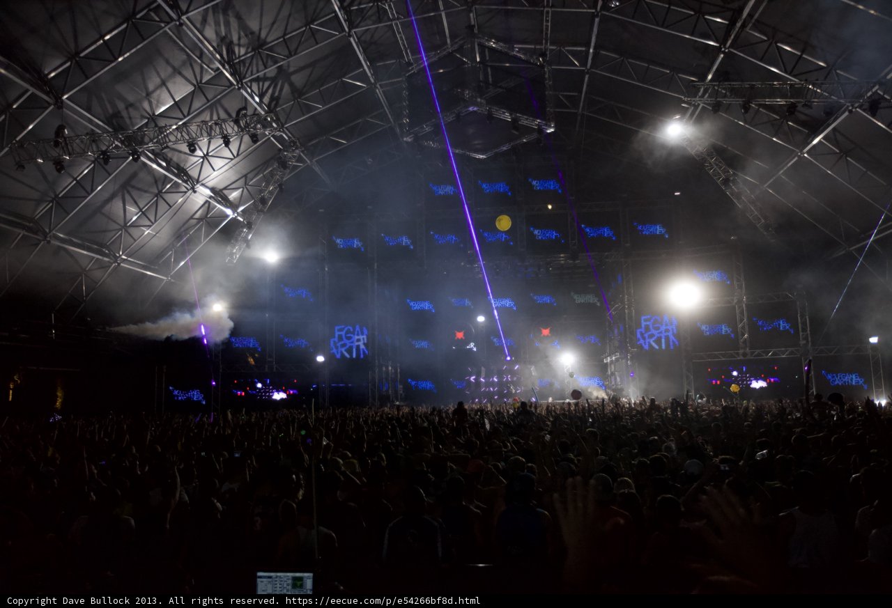 Rocking Out in a Sea of Light and Smoke