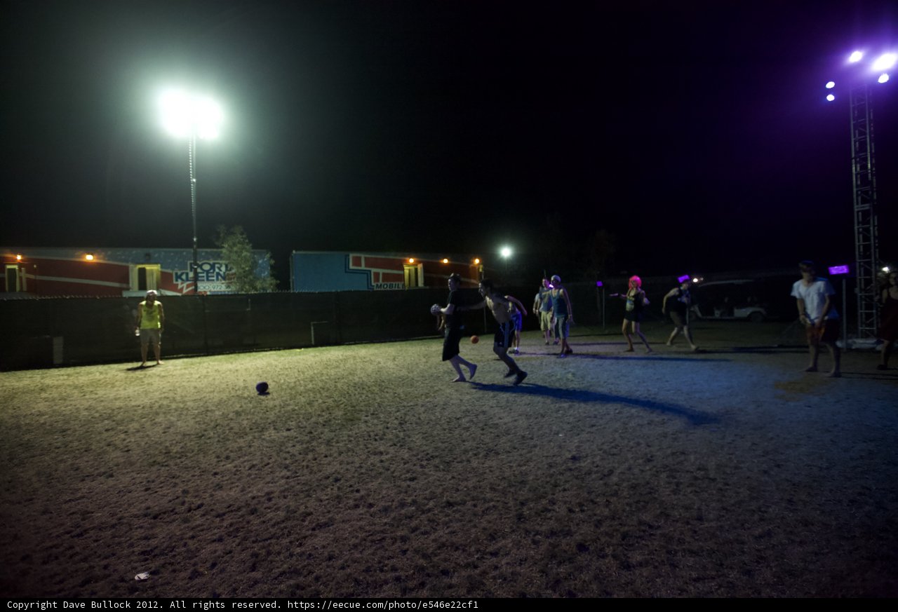 Nighttime Frisbee Fun