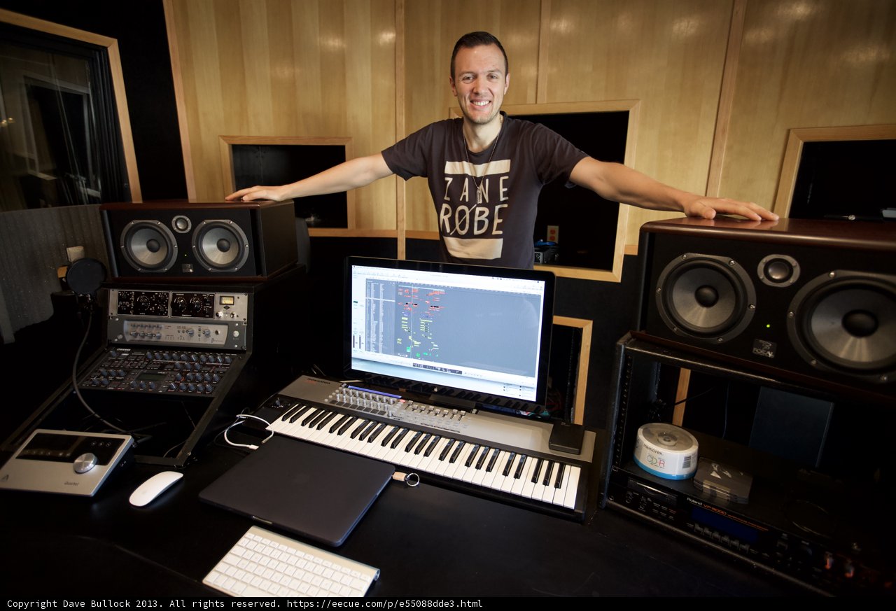 Musician Chris Lake Works on New Beat