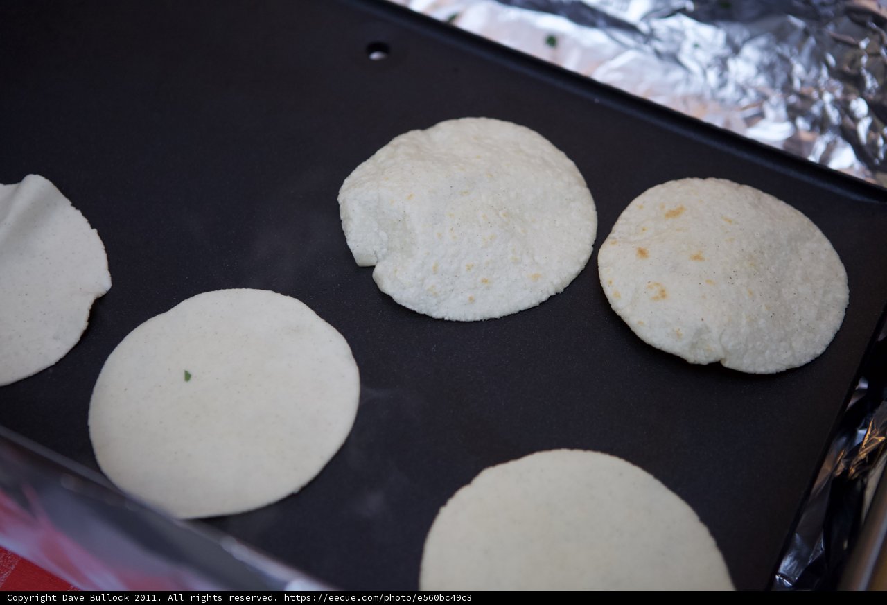 Tortillas on a Pan