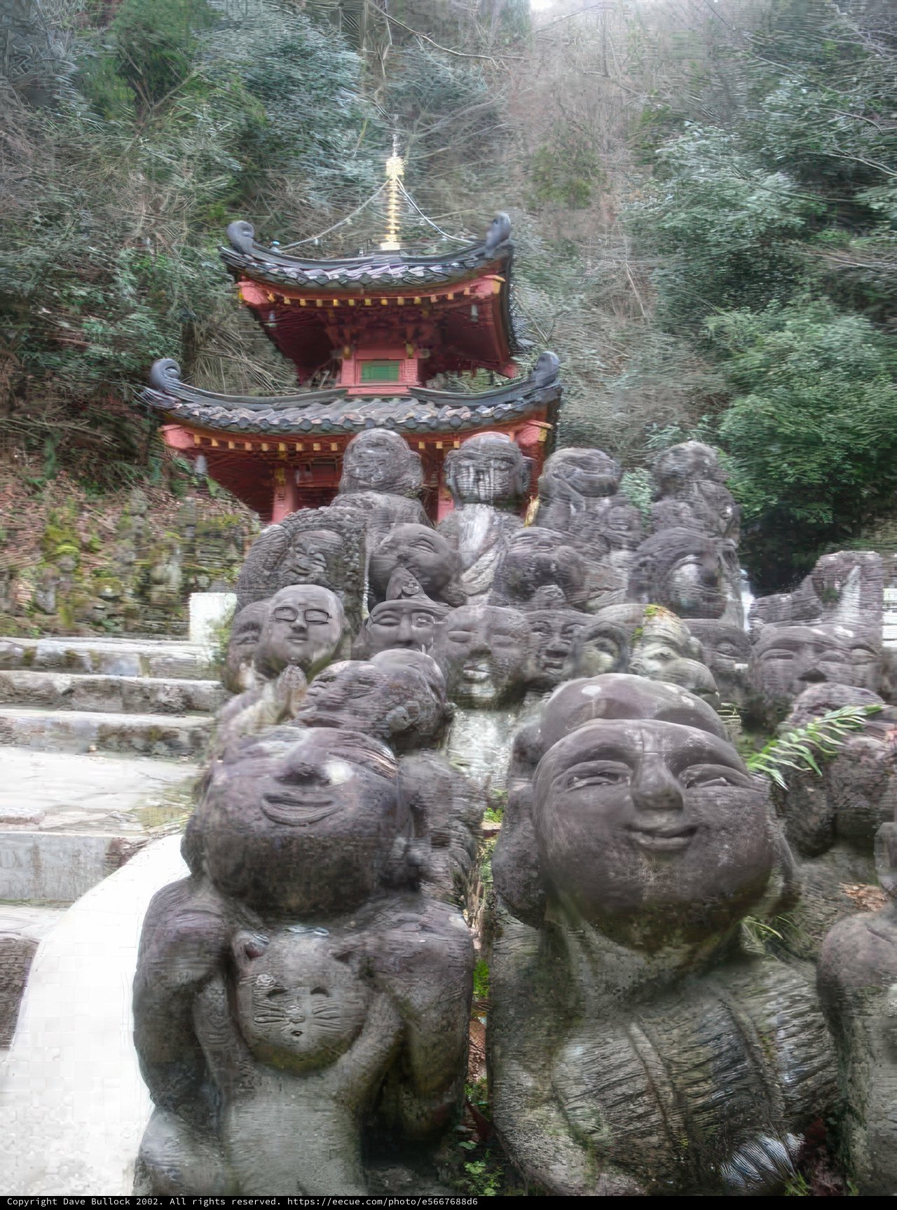 The Majestic Pagoda with its Guardian Statues