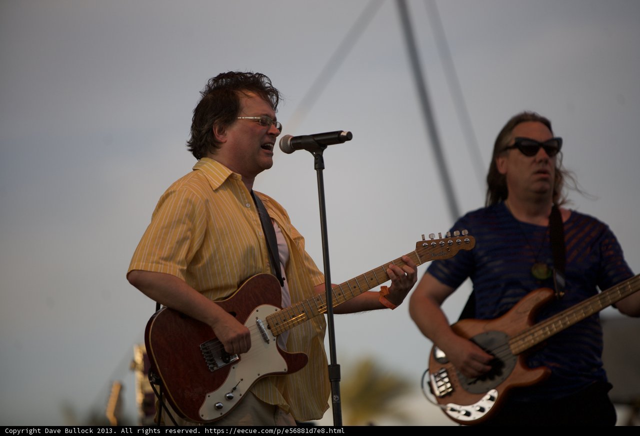Two Men Playing Guitar and Singing at Coachella