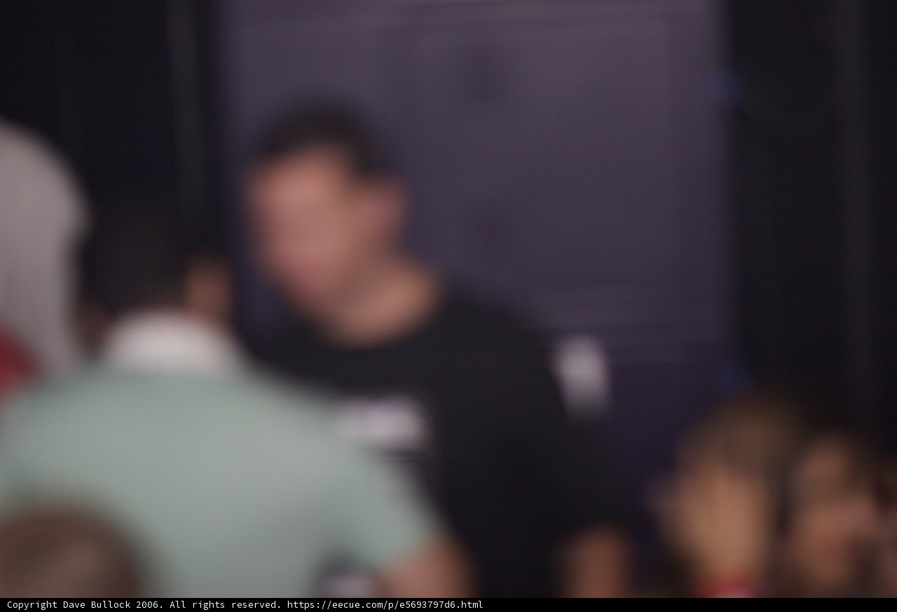 Blurry Nightclub Audience