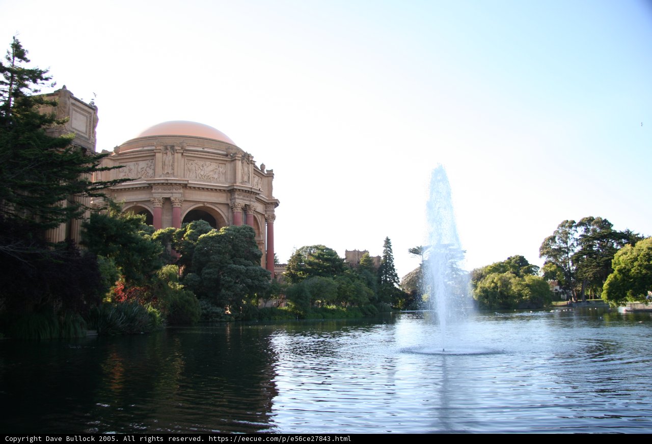 Majestic Fountain in the Nature's Lap