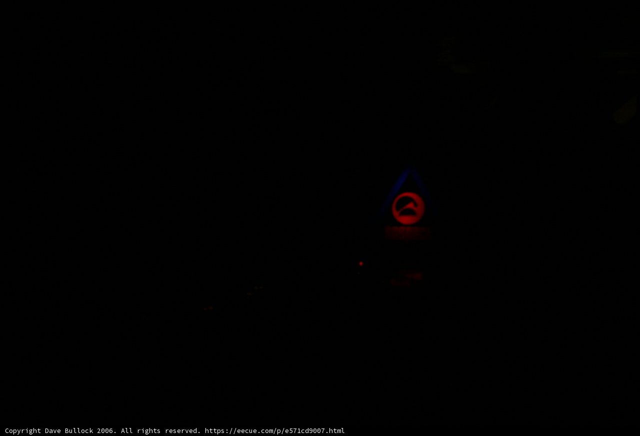 Triangle Light in the Night Sky