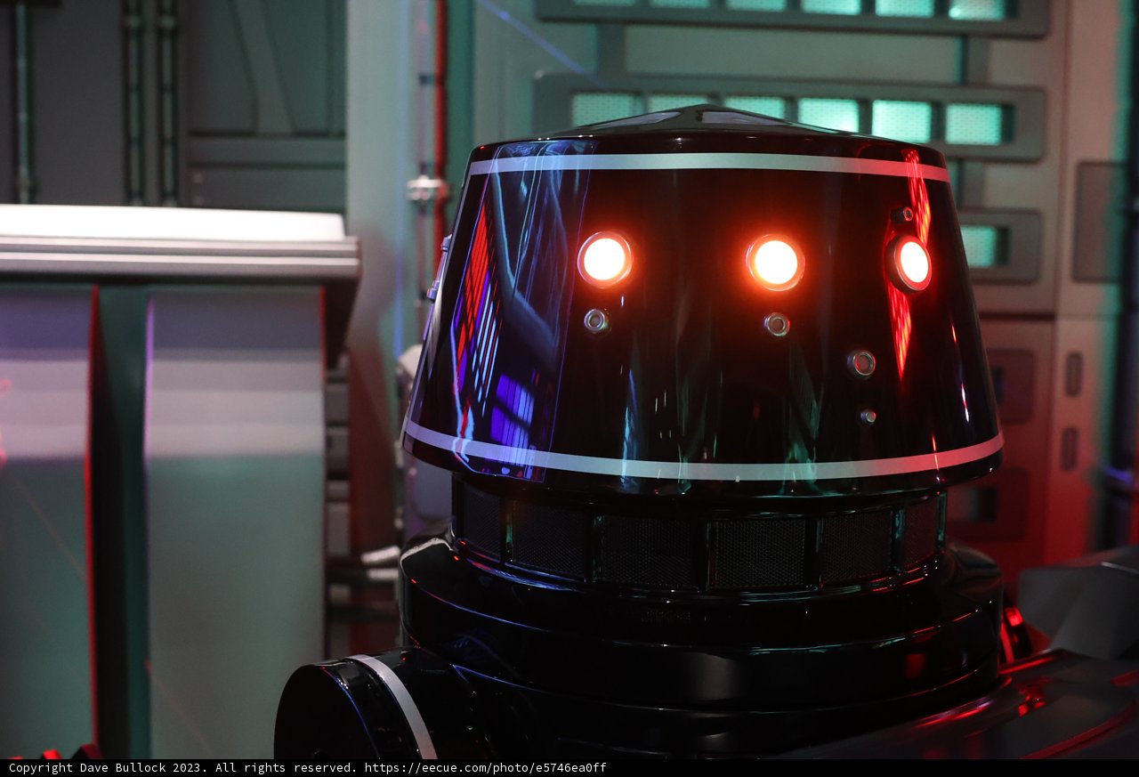 Red-Lighted Robot in the Future