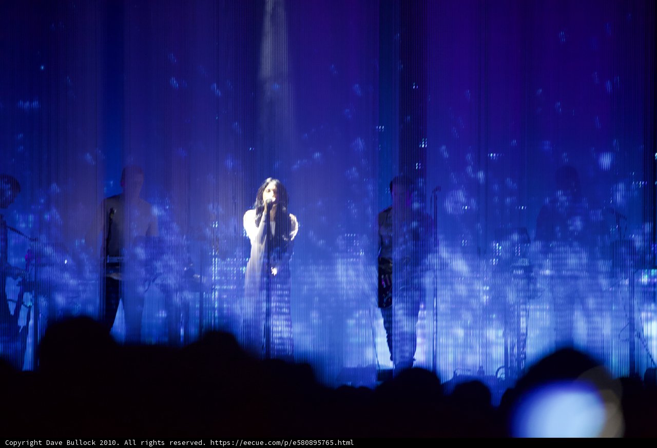 Blue Lights and a Powerful Voice