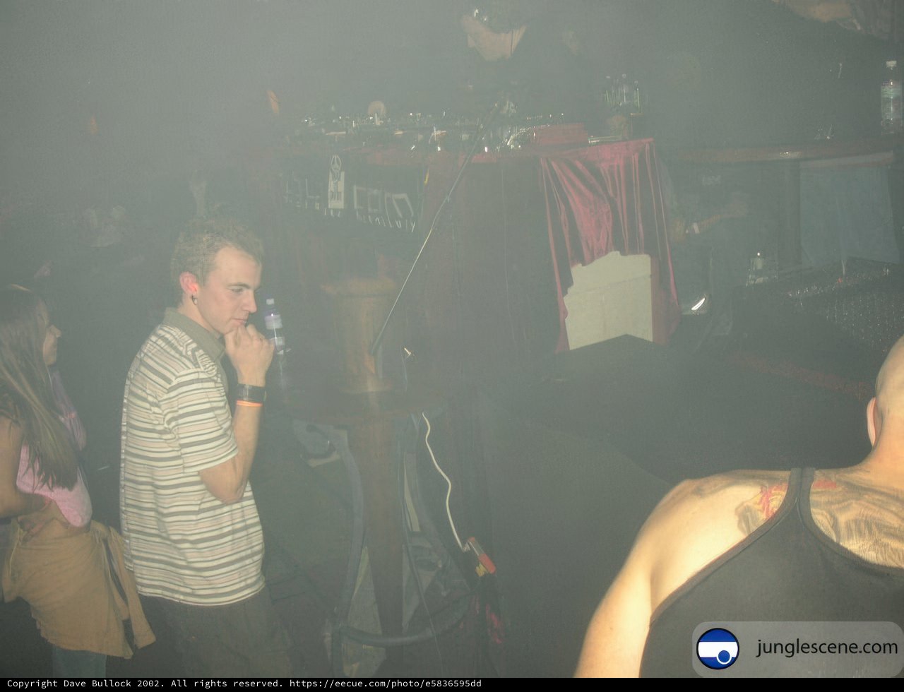 Club Entertainer with a Captivated Crowd