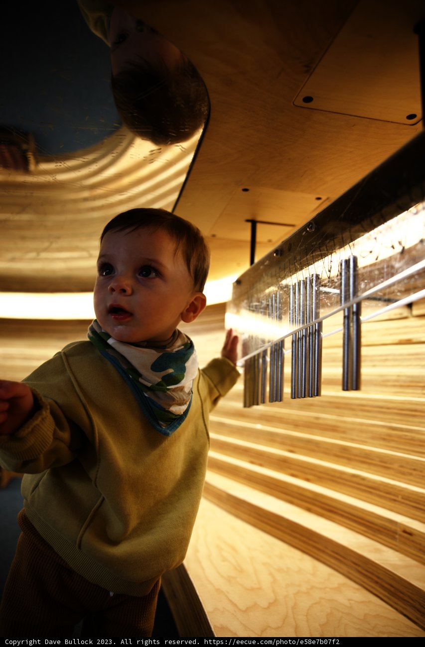 A Young Explorer at Bay Area Discovery Museum