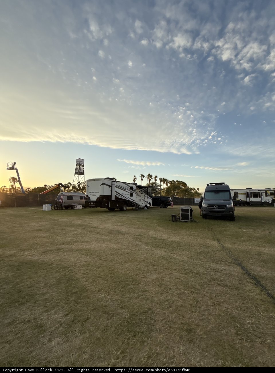 Sunset at Empire Polo Club