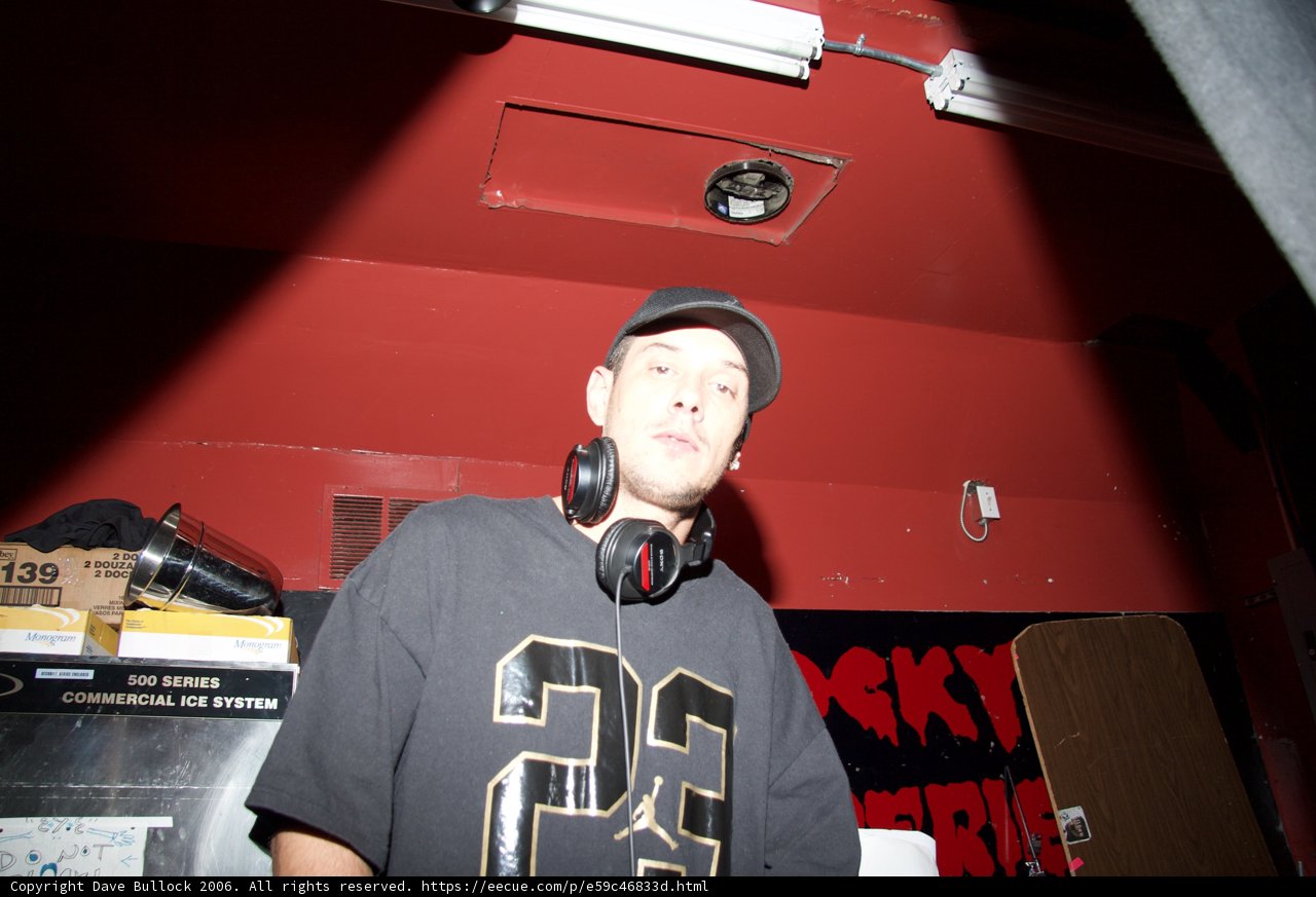 DJ S on the Turntable