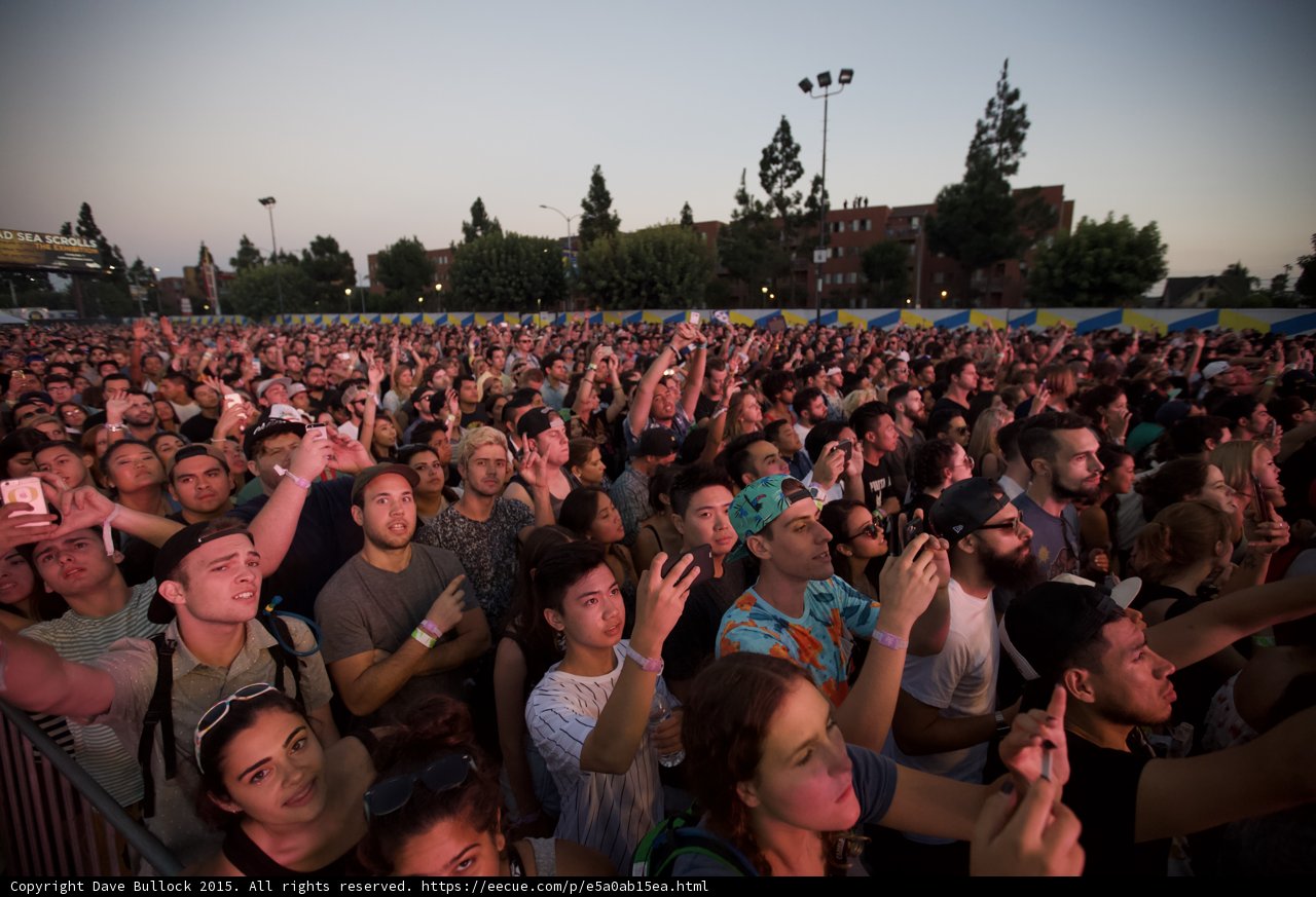 Tie-Dye Shirt Crowd Shot