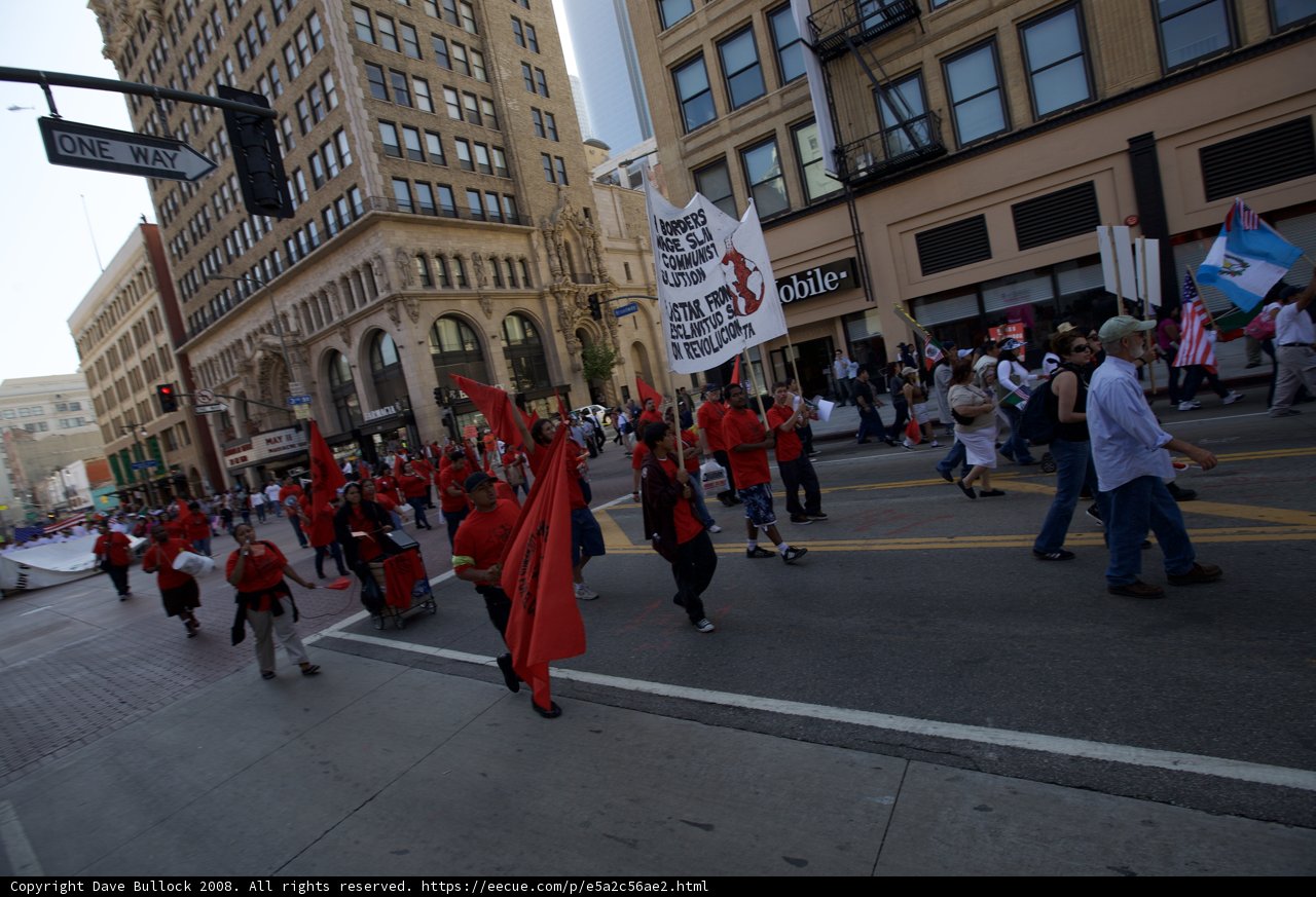 Mayday Rally: Flags Raised High