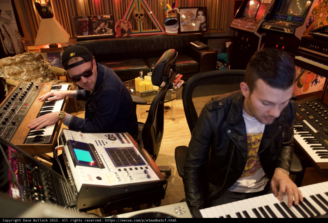Jamming in the Recording Studio