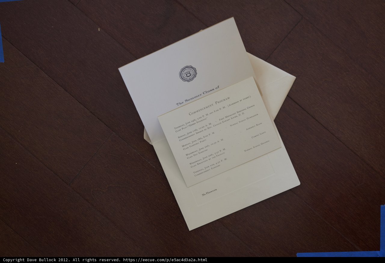 Blue-Bordered Envelope