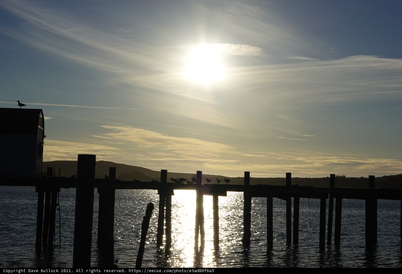 Golden Hour at the Waterfront