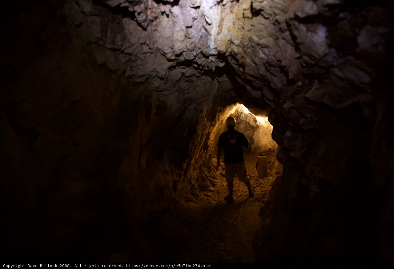 Nighttime Cave Exploration