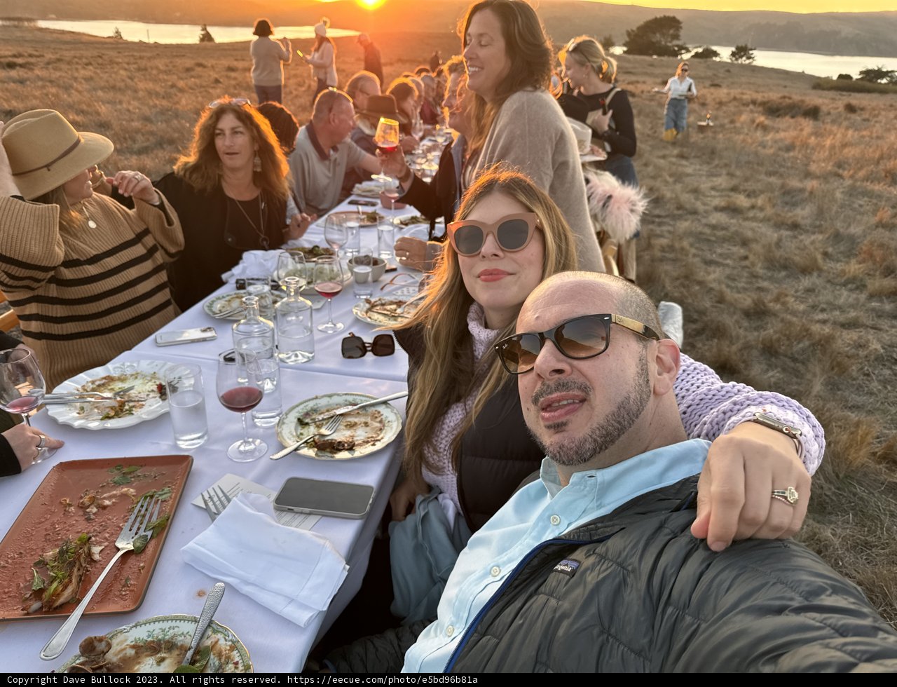 Sunset Brunch with Friends at Hog Island Oyster Co.