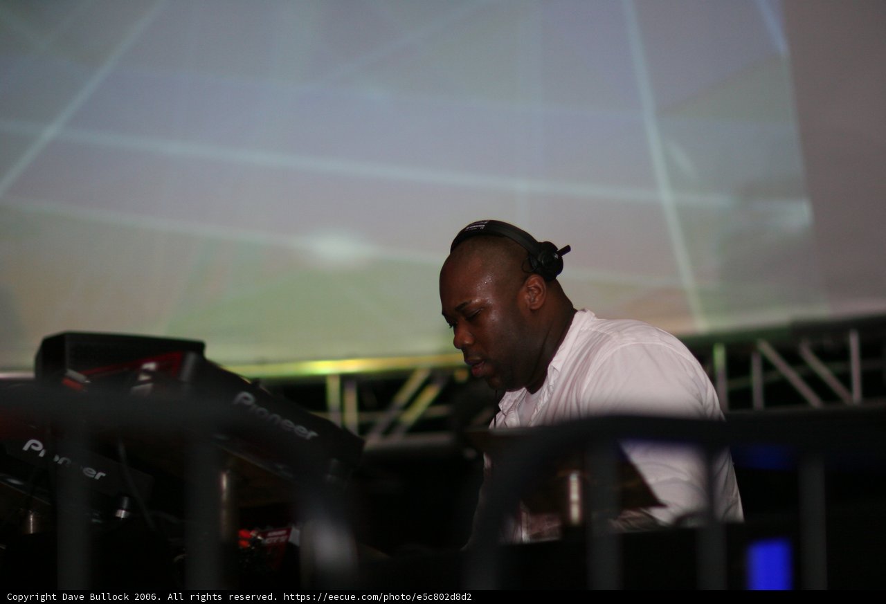 DJ at Bass Rush Anniversary Party
