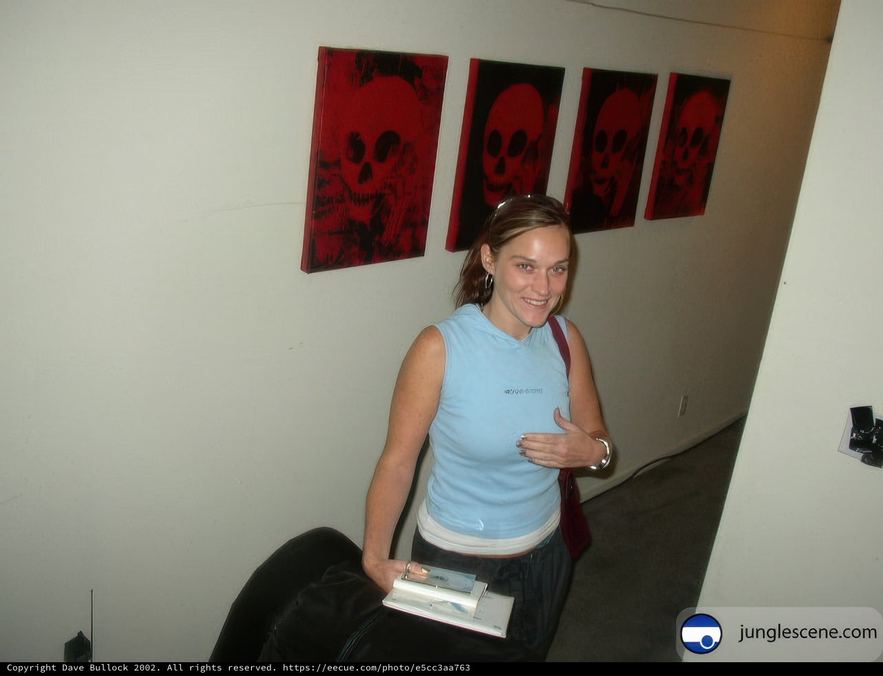 Red Skulls and a Woman